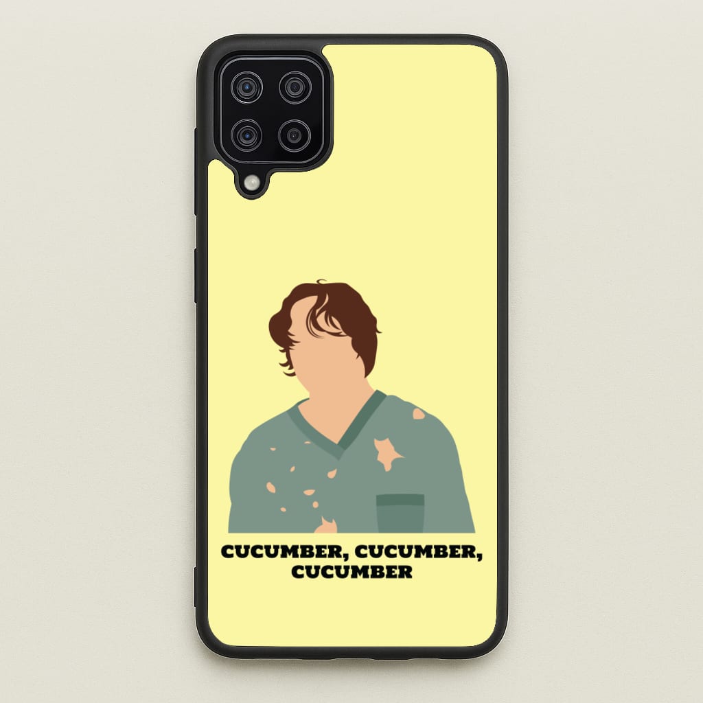 Cucumber, Cucumber, Cucumber - Thunderbolts Phone Case for Galaxy A12