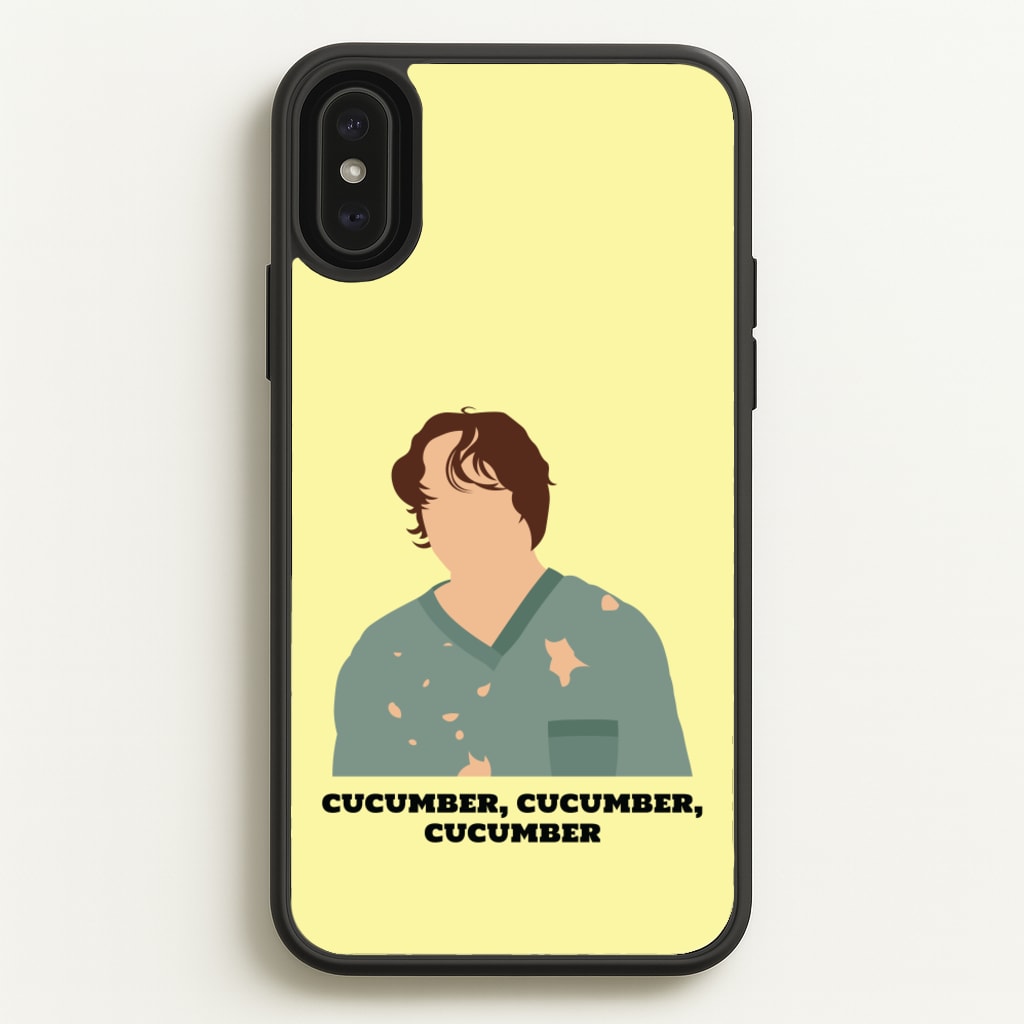 Cucumber, Cucumber, Cucumber - Thunderbolts Phone Case for iPhone XS Max