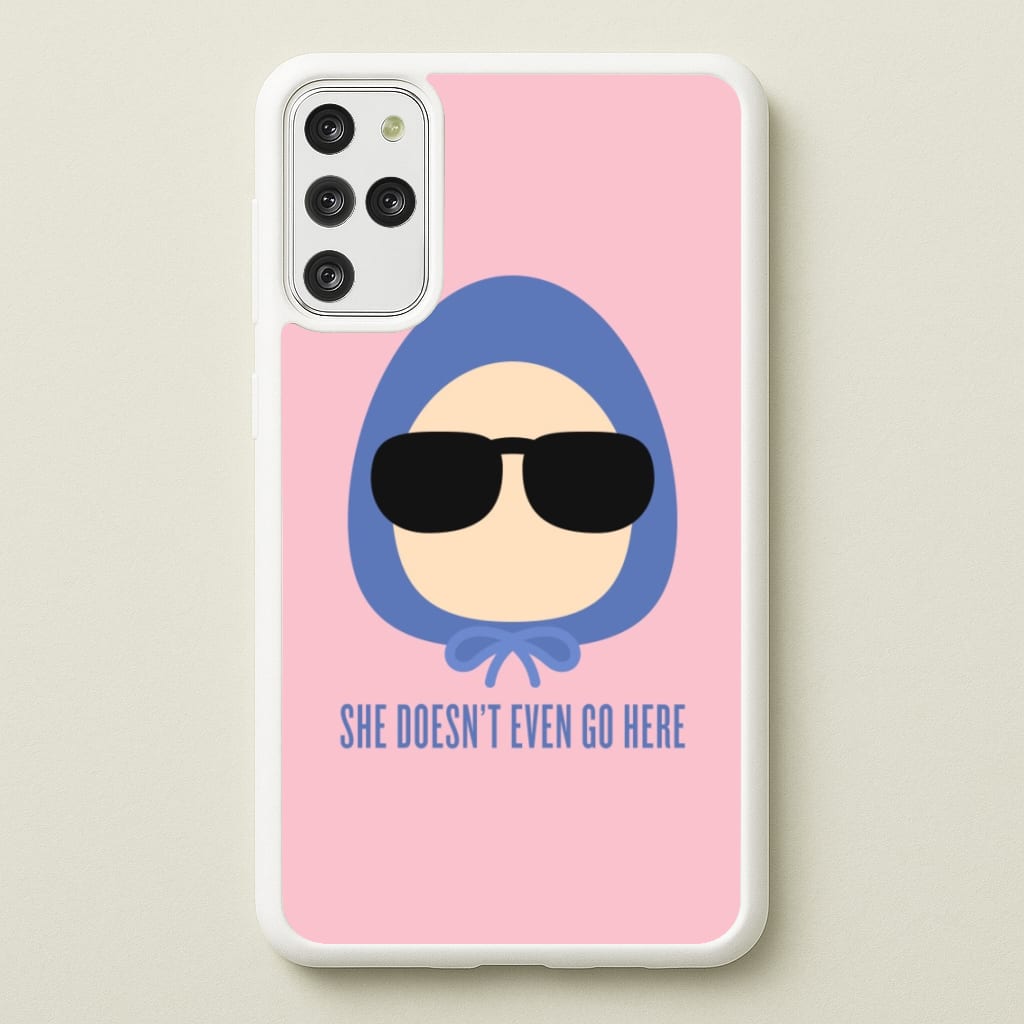 She Doesn't Even Go Here - Mean Girls Phone Case for Galaxy S20 Plus
