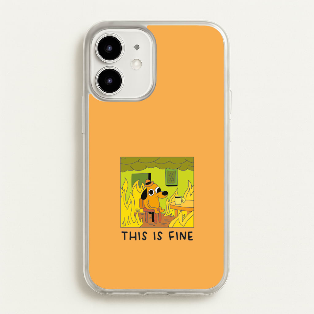 This Is Fine - Memes - Memes Phone Case for iPhone 12 / 12 Pro