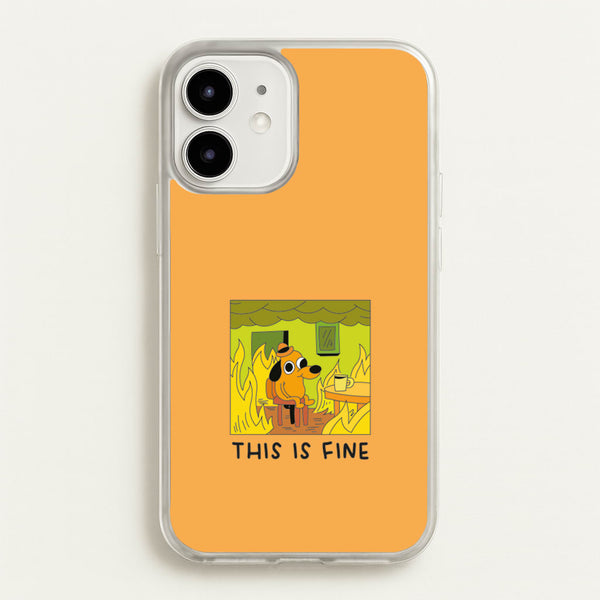 This Is Fine - Memes - Memes Phone Case for iPhone 12 Mini