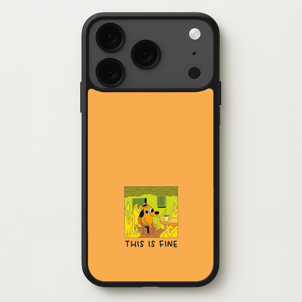 This Is Fine - Memes Phone Case for iPhone 17 Pro