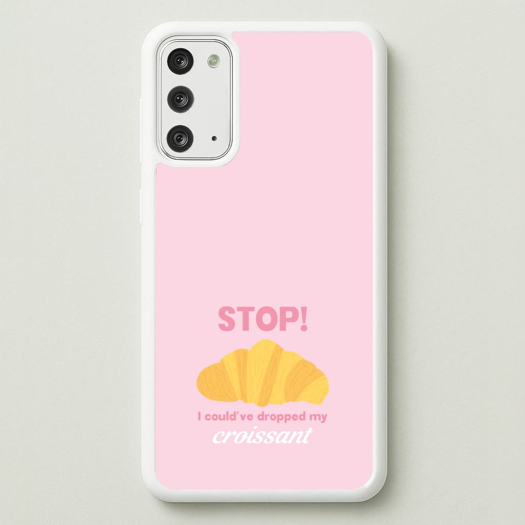 I Could've Dropped My Croissant - Memes - Memes Phone Case for Galaxy Note 20