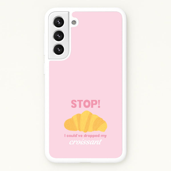 I Could've Dropped My Croissant - Memes - Memes Phone Case for Galaxy S21 Plus