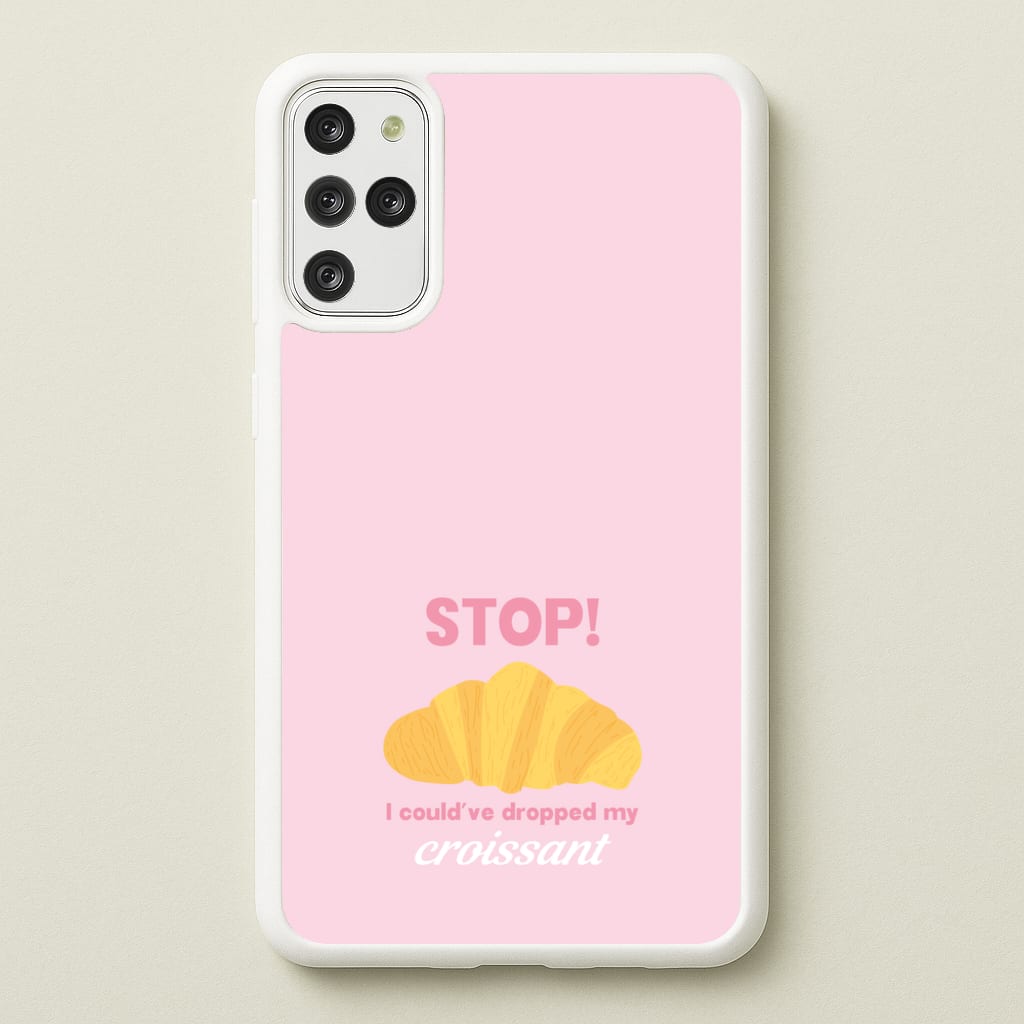 I Could've Dropped My Croissant - Memes - Memes Phone Case for Galaxy S20 Plus