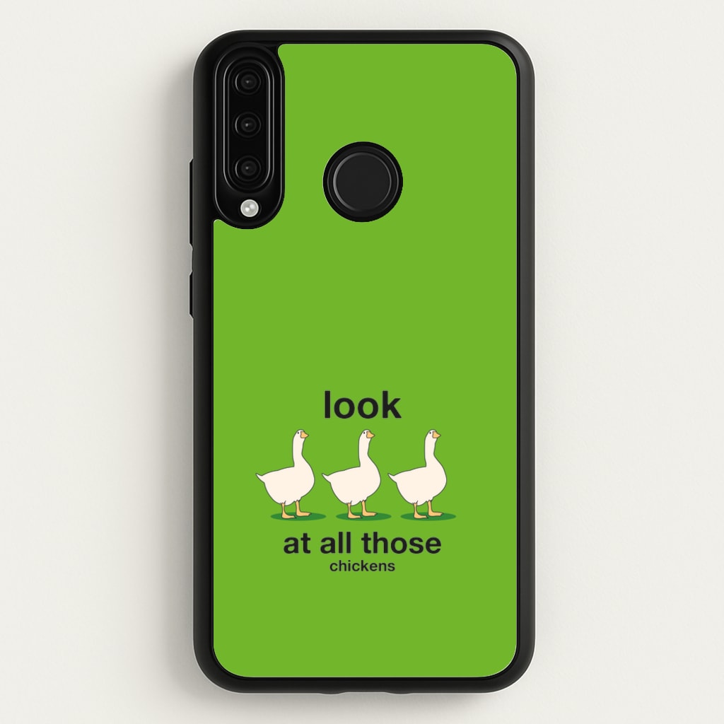 Look At All Those Chickens - Memes  - Memes Phone Case for Huawei P30 Lite