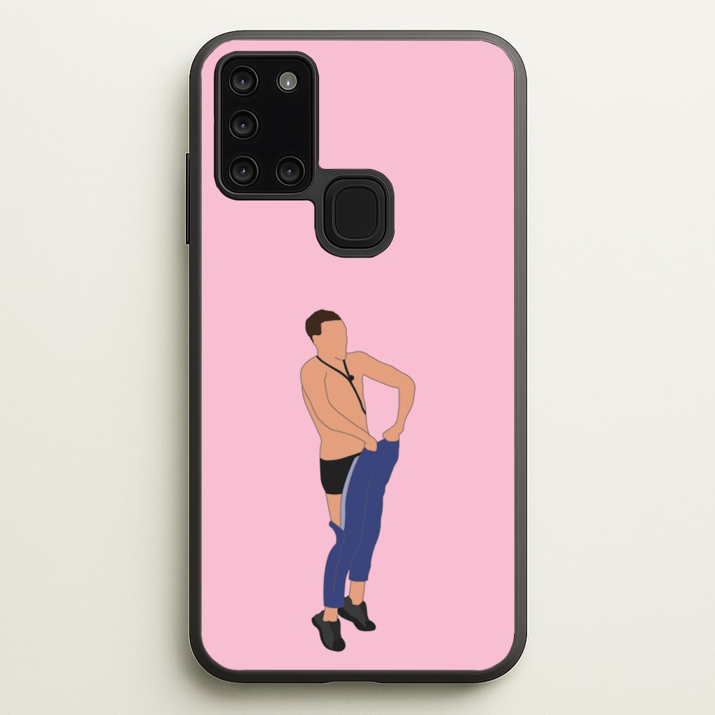 Ronnie Trousers - Memes Phone Case for Galaxy A21s