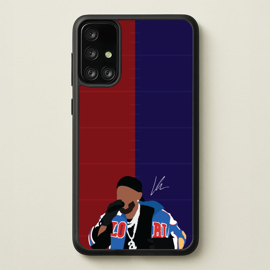 Kendrick Signature - Memes Phone Case for Galaxy A71