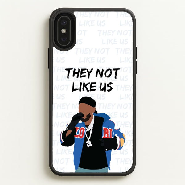 They Not Like Us - Memes Phone Case for iPhone XS Max