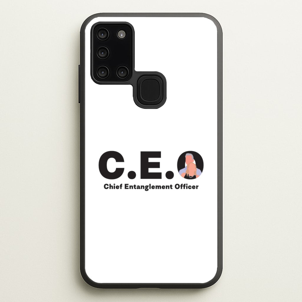 Chief Entanglement Officer - TikTok Trends Phone Case for Galaxy A21s