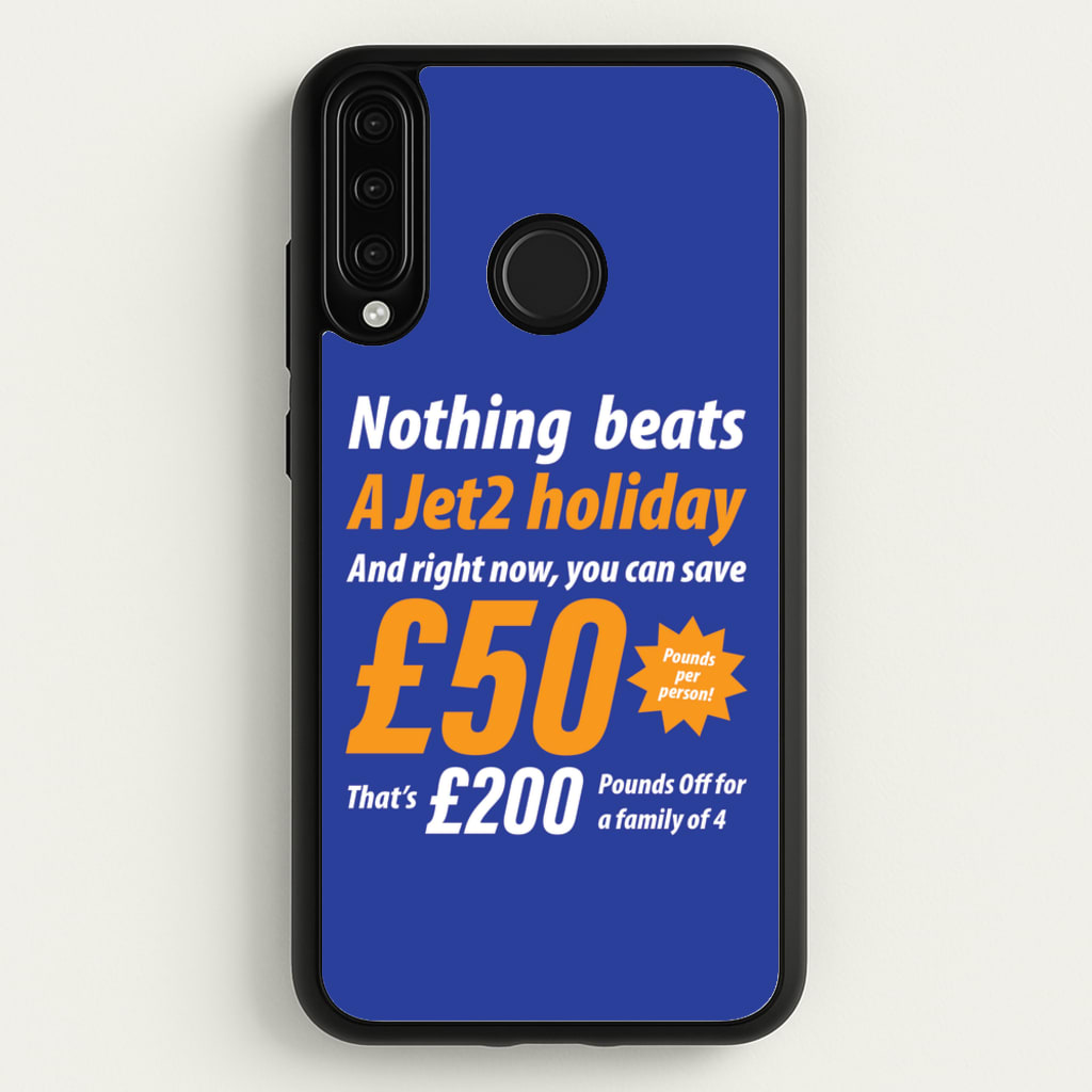 Nothing Beats A Jet Holiday - TikTok Trends Phone Case for Huawei P30 Lite