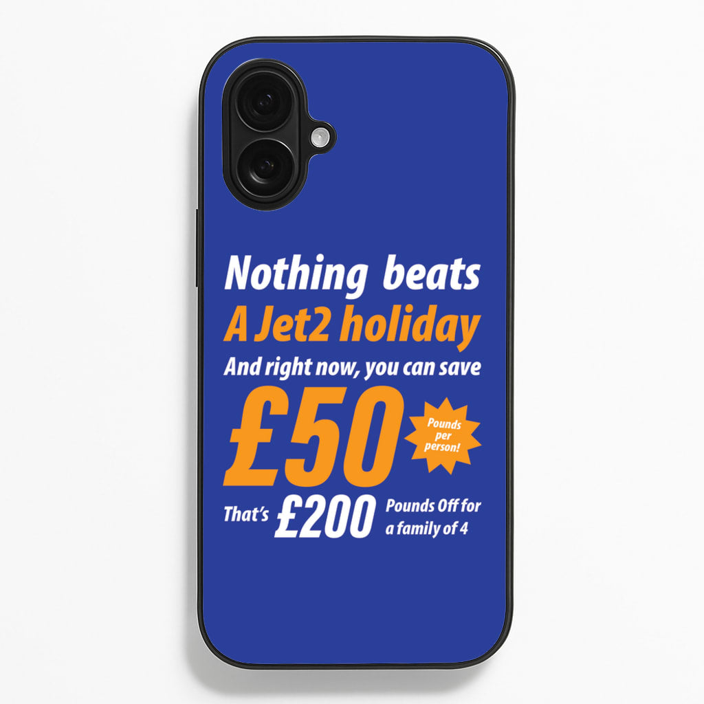Nothing Beats A Jet Holiday - TikTok Trends Phone Case for iPhone 16 Plus
