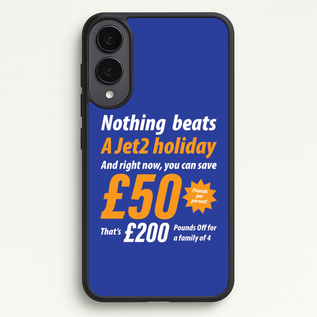 Nothing Beats A Jet Holiday - TikTok Trends Phone Case for Galaxy S25 Edge