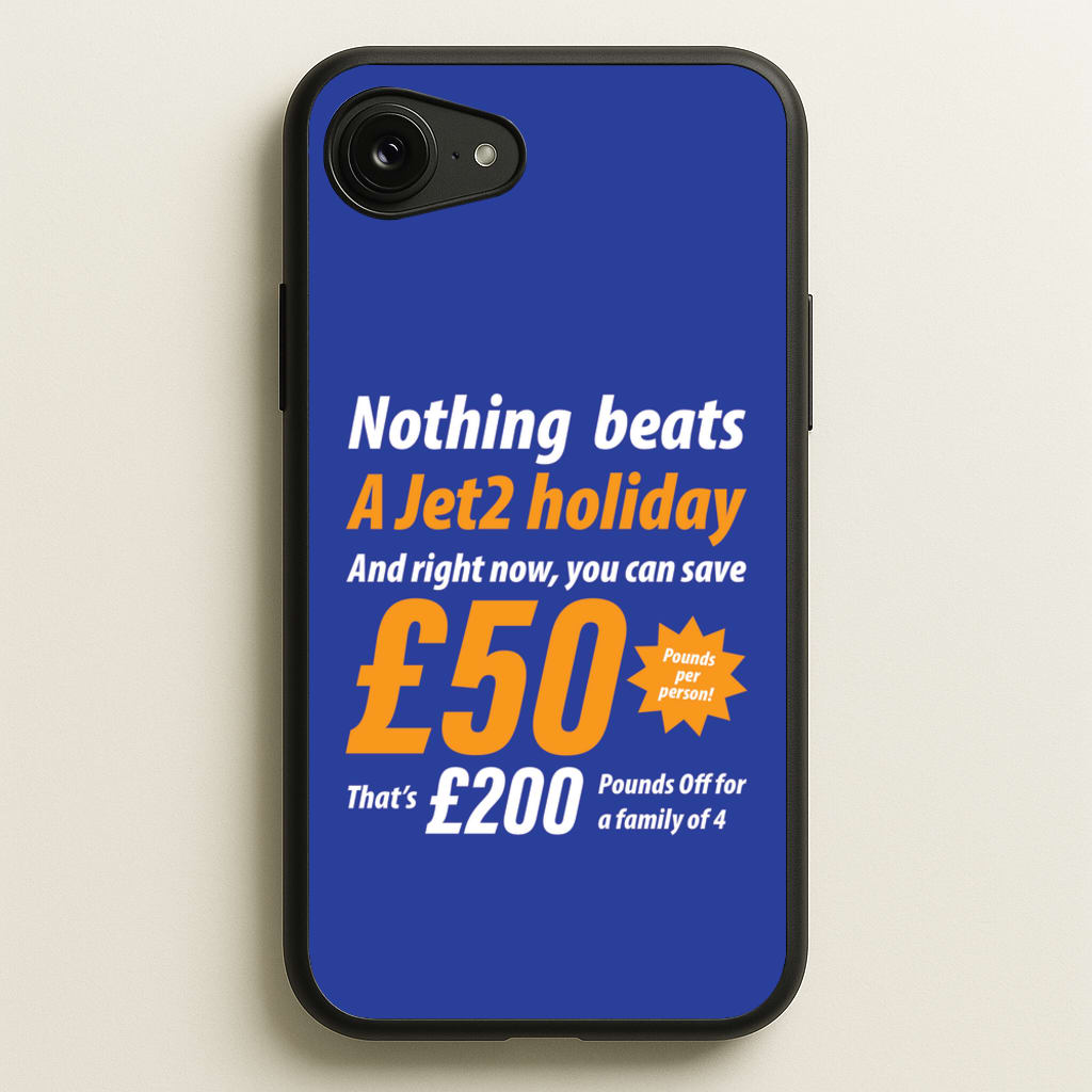Nothing Beats A Jet Holiday - TikTok Trends Phone Case for iPhone 16e