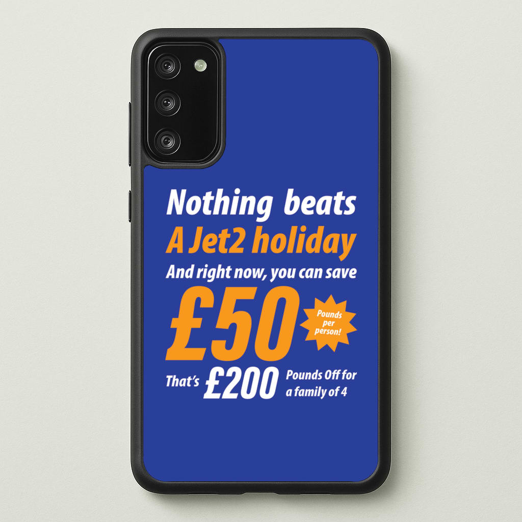 Nothing Beats A Jet Holiday - TikTok Trends Phone Case for Galaxy S20FE