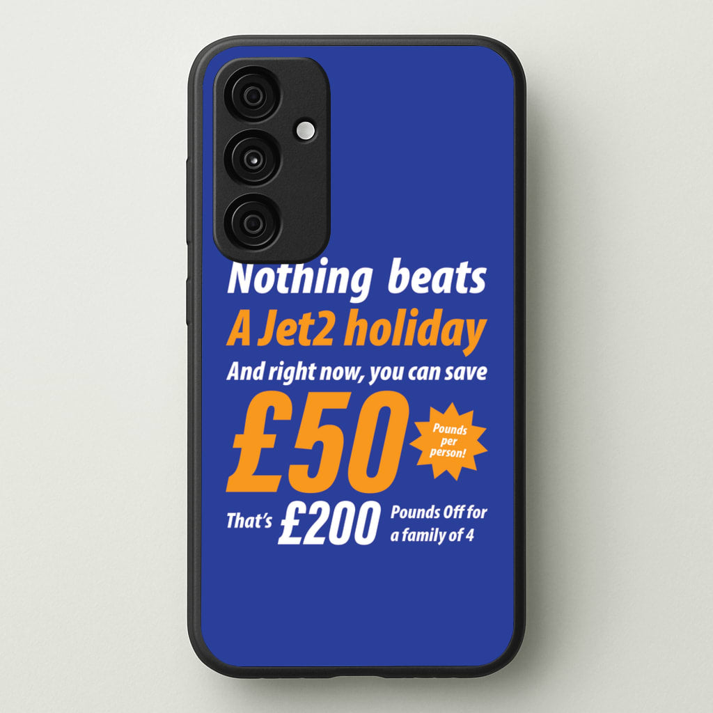 Nothing Beats A Jet Holiday - TikTok Trends Phone Case for Galaxy A35