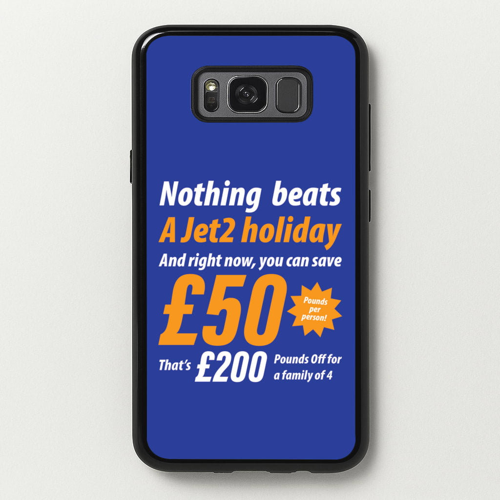 Nothing Beats A Jet Holiday - TikTok Trends Phone Case for Galaxy S8