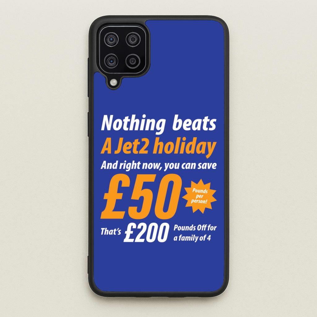 Nothing Beats A Jet Holiday - TikTok Trends Phone Case for Galaxy A12