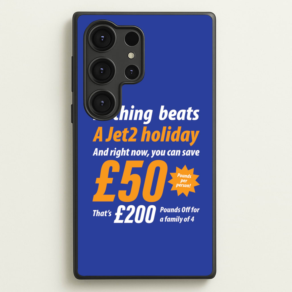 Nothing Beats A Jet Holiday - TikTok Trends Phone Case for Galaxy S25 Ultra