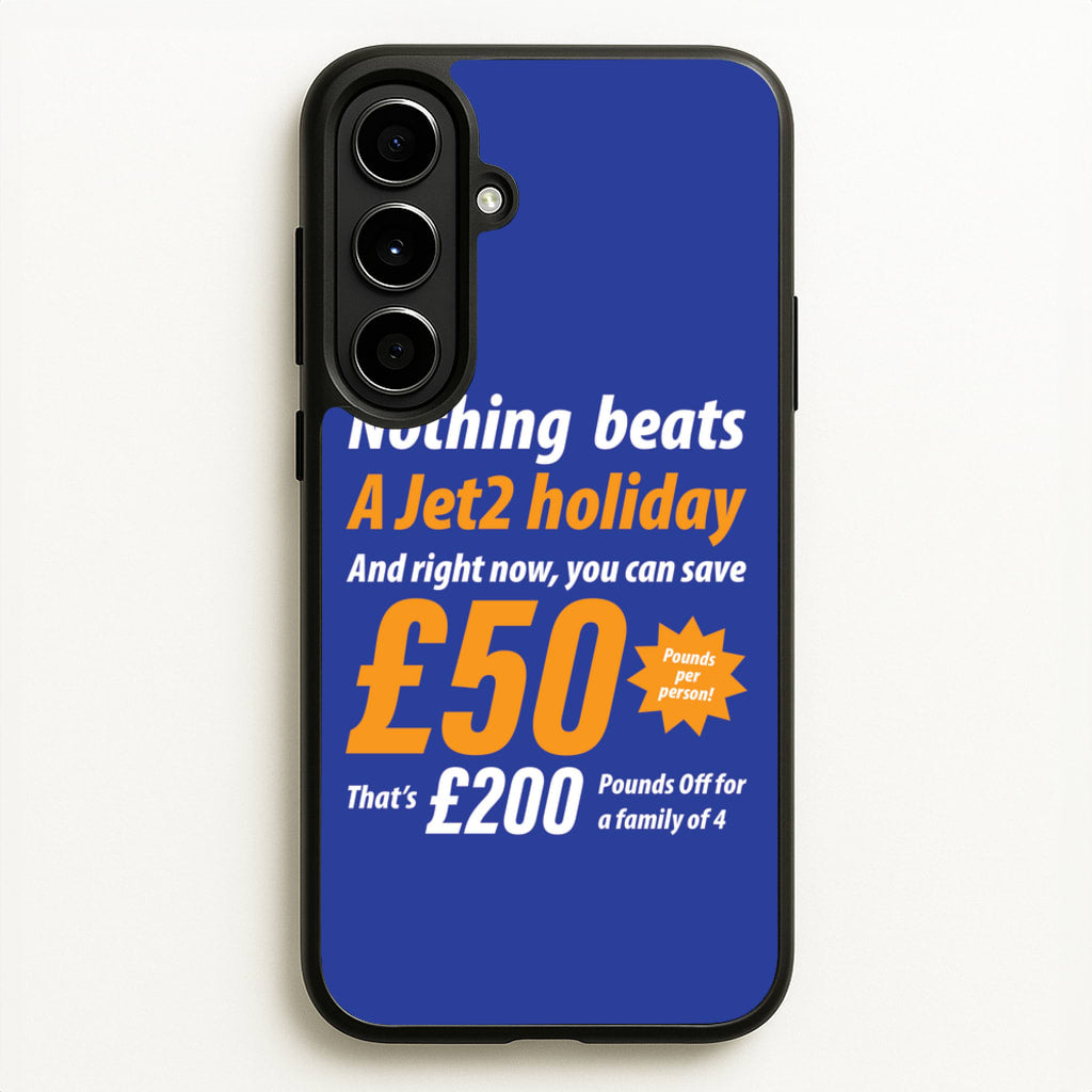 Nothing Beats A Jet Holiday - TikTok Trends Phone Case for Galaxy A56