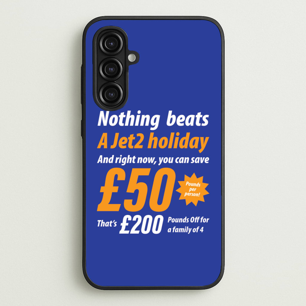 Nothing Beats A Jet Holiday - TikTok Trends Phone Case for Galaxy A16