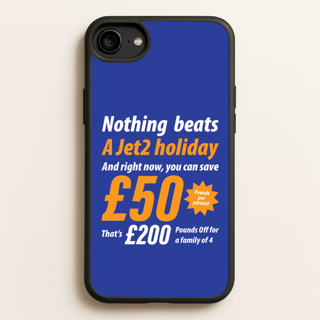 Nothing Beats A Jet Holiday - TikTok Trends Phone Case for iPhone 6 / 7 / 8 / SE