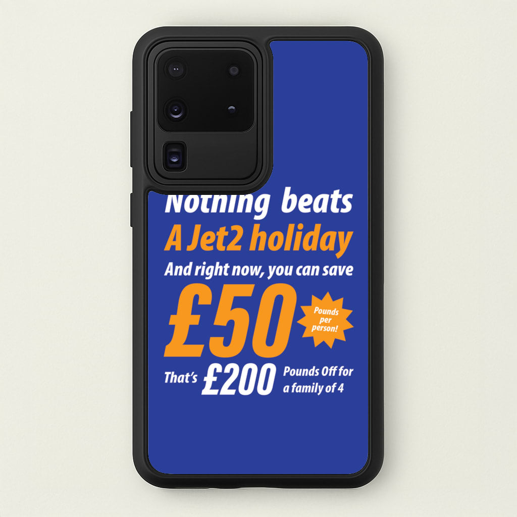 Nothing Beats A Jet Holiday - TikTok Trends Phone Case for Galaxy S20 Ultra
