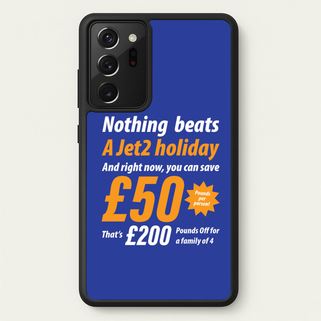 Nothing Beats A Jet Holiday - TikTok Trends Phone Case for Galaxy Note 20 Ultra