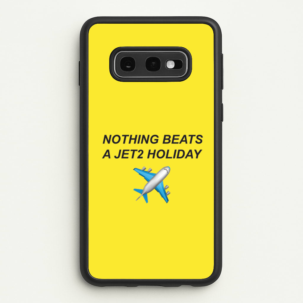 Nothing Beats A Holiday - TikTok Trends Phone Case for Galaxy S10e