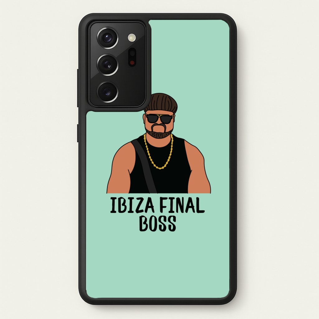 Ibiza Final Boss - Memes Phone Case for Galaxy Note 20 Ultra