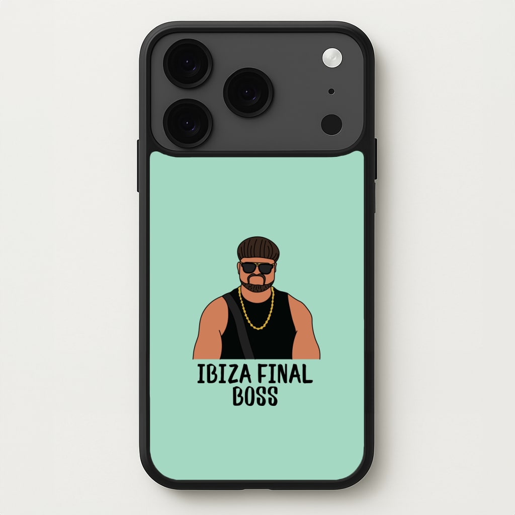 Ibiza Final Boss Phone Case for iPhone 17 Pro Max