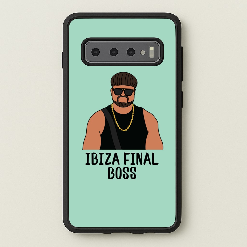Ibiza Final Boss - Memes Phone Case for Galaxy S10 Plus
