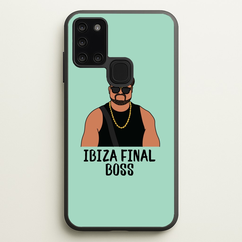 Ibiza Final Boss - Memes Phone Case for Galaxy A21s
