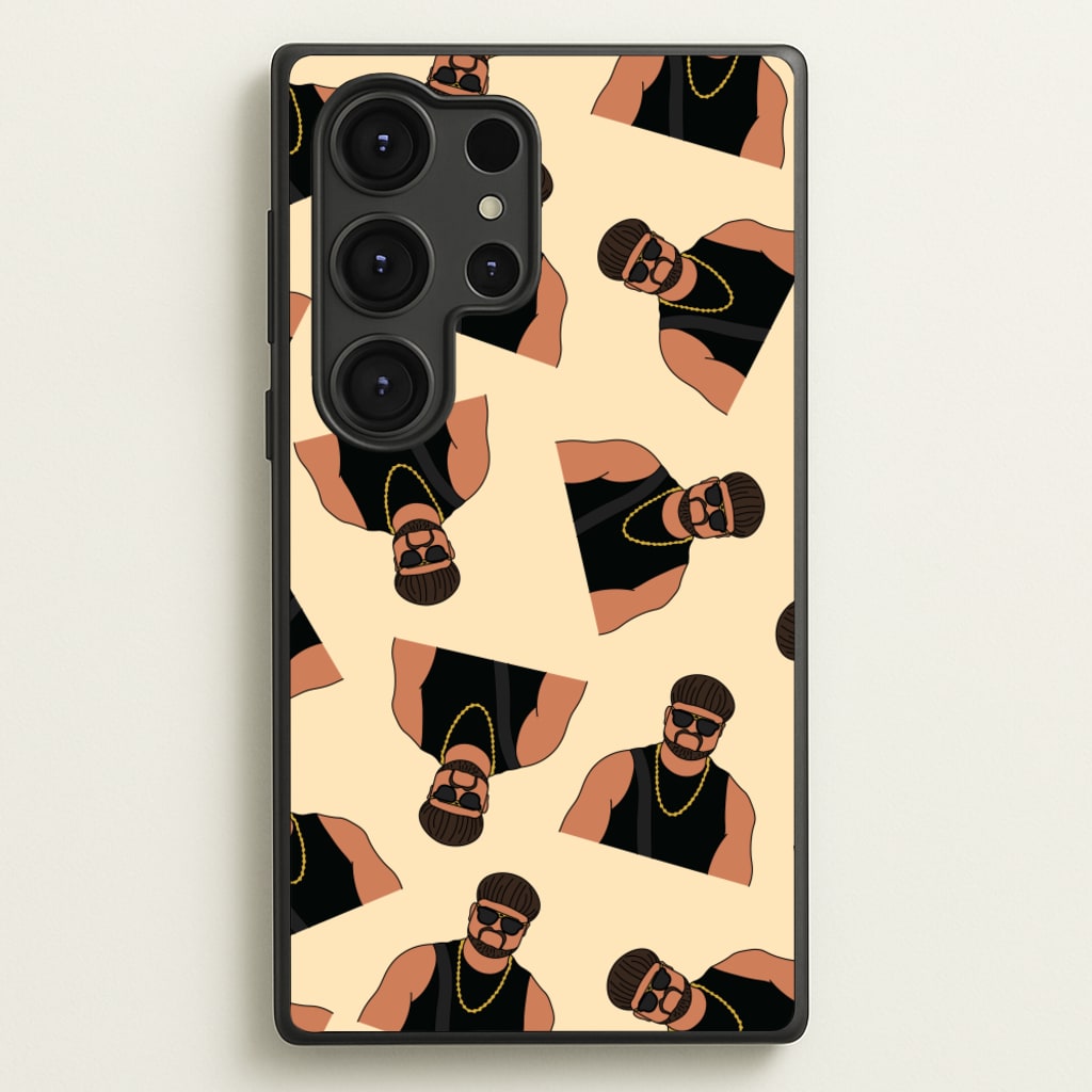 Ibiza Final Boss Pattern - Memes Phone Case for Galaxy S25 Ultra