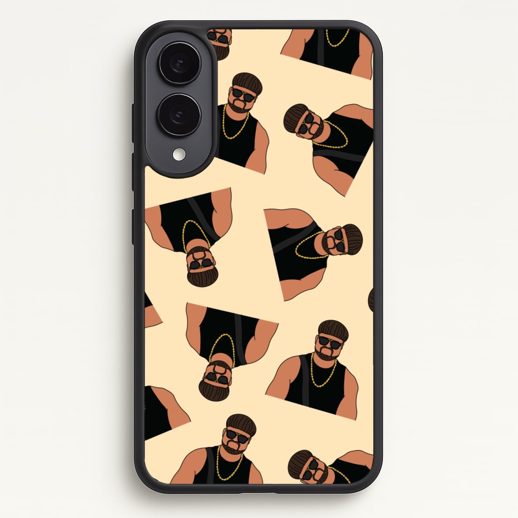 Ibiza Final Boss Pattern - Memes Phone Case for Galaxy S25 Edge