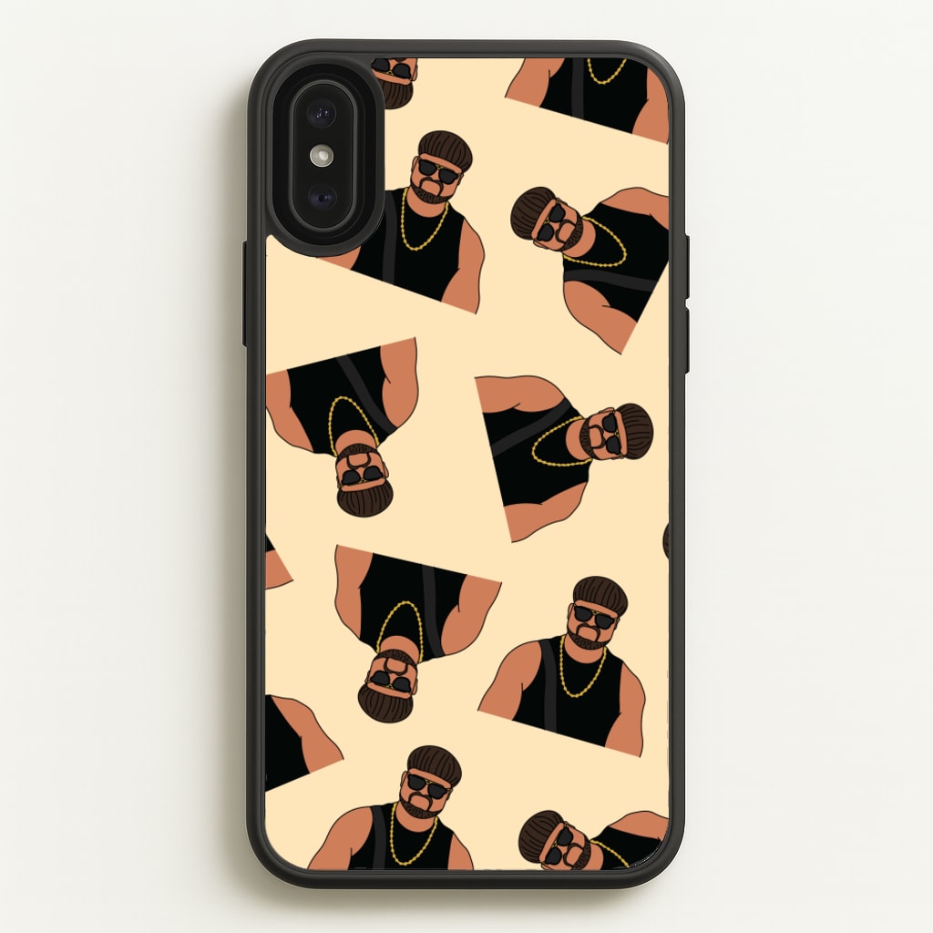 Ibiza Final Boss Pattern - Memes Phone Case for iPhone XS Max