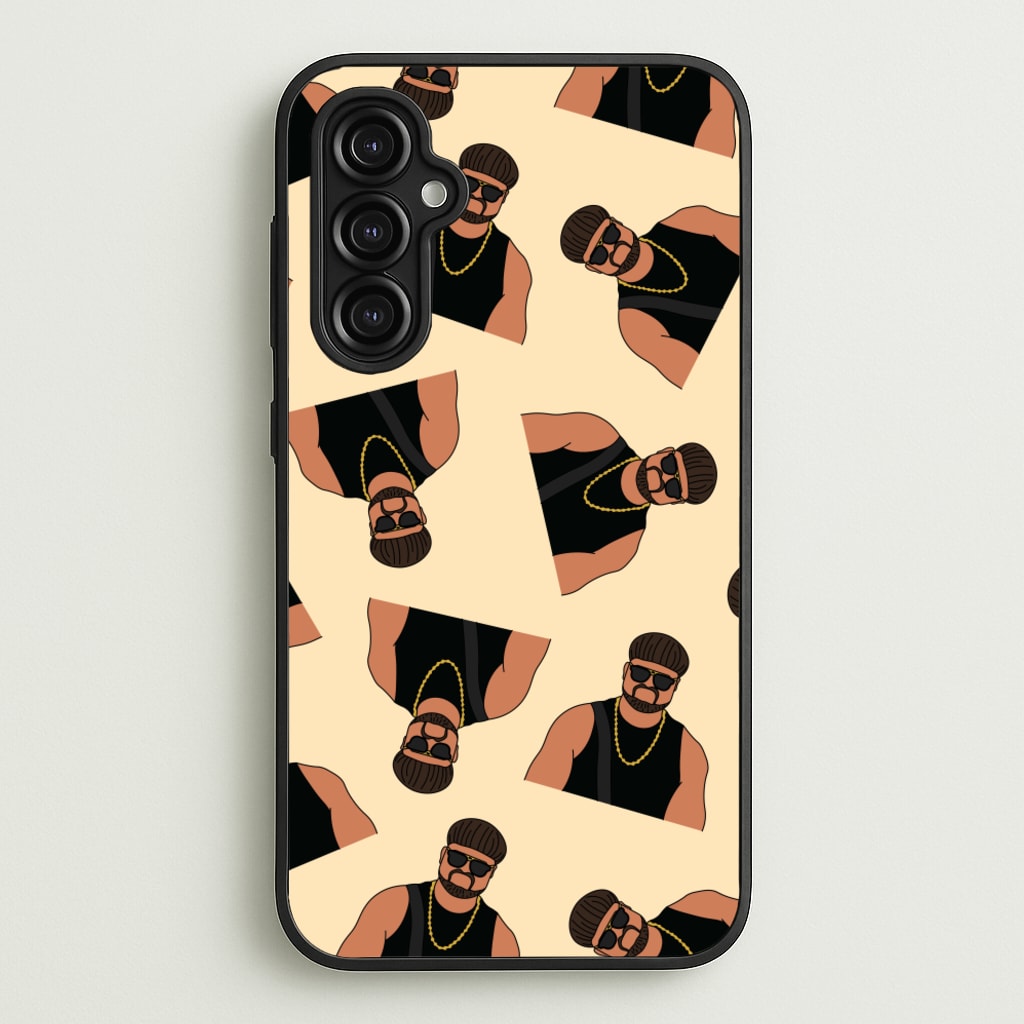 Ibiza Final Boss Pattern - Memes Phone Case for Galaxy A14