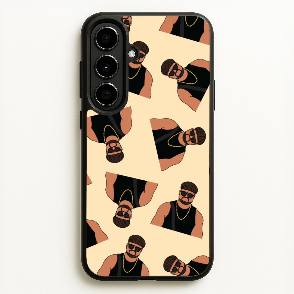 Ibiza Final Boss Pattern - Memes Phone Case for Galaxy A56