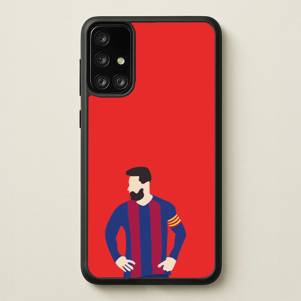 Messi Barca - Messi Phone Case for Galaxy A71