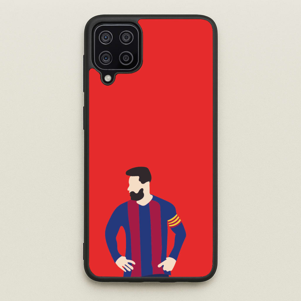 Messi Barca - Messi Phone Case for Galaxy A12