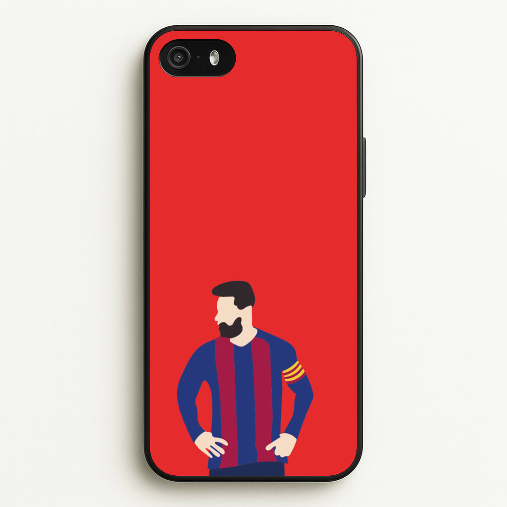 Messi Barca - Messi Phone Case for iPhone 5 / 5s / SE 2016