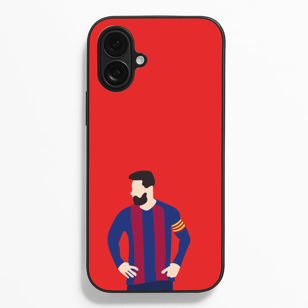 Messi Barca - Messi Phone Case for iPhone 16 Plus