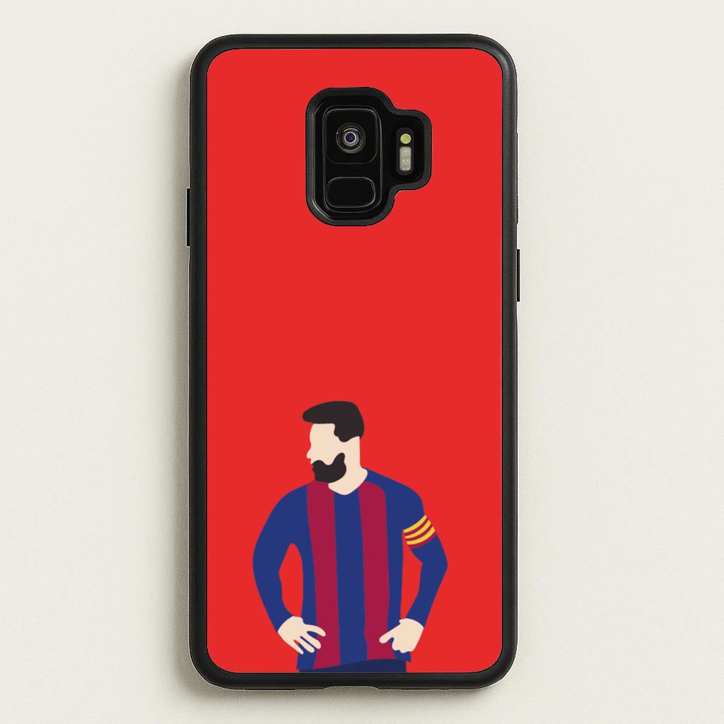 Messi Barca - Messi Phone Case for Galaxy S9