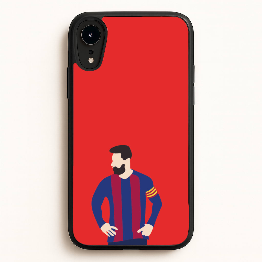 Messi Barca - Messi Phone Case for iPhone XR