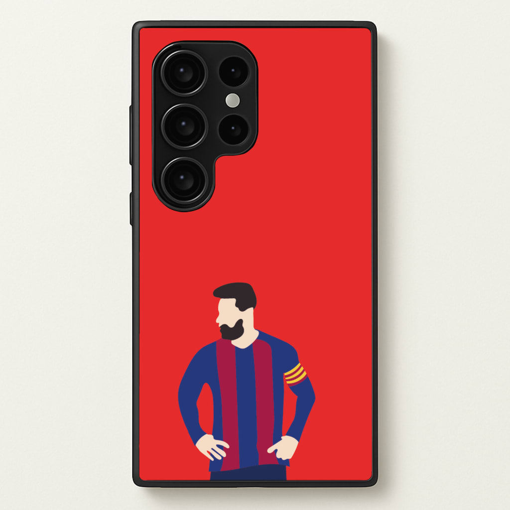 Messi Barca - Messi Phone Case for Galaxy S24 Ultra