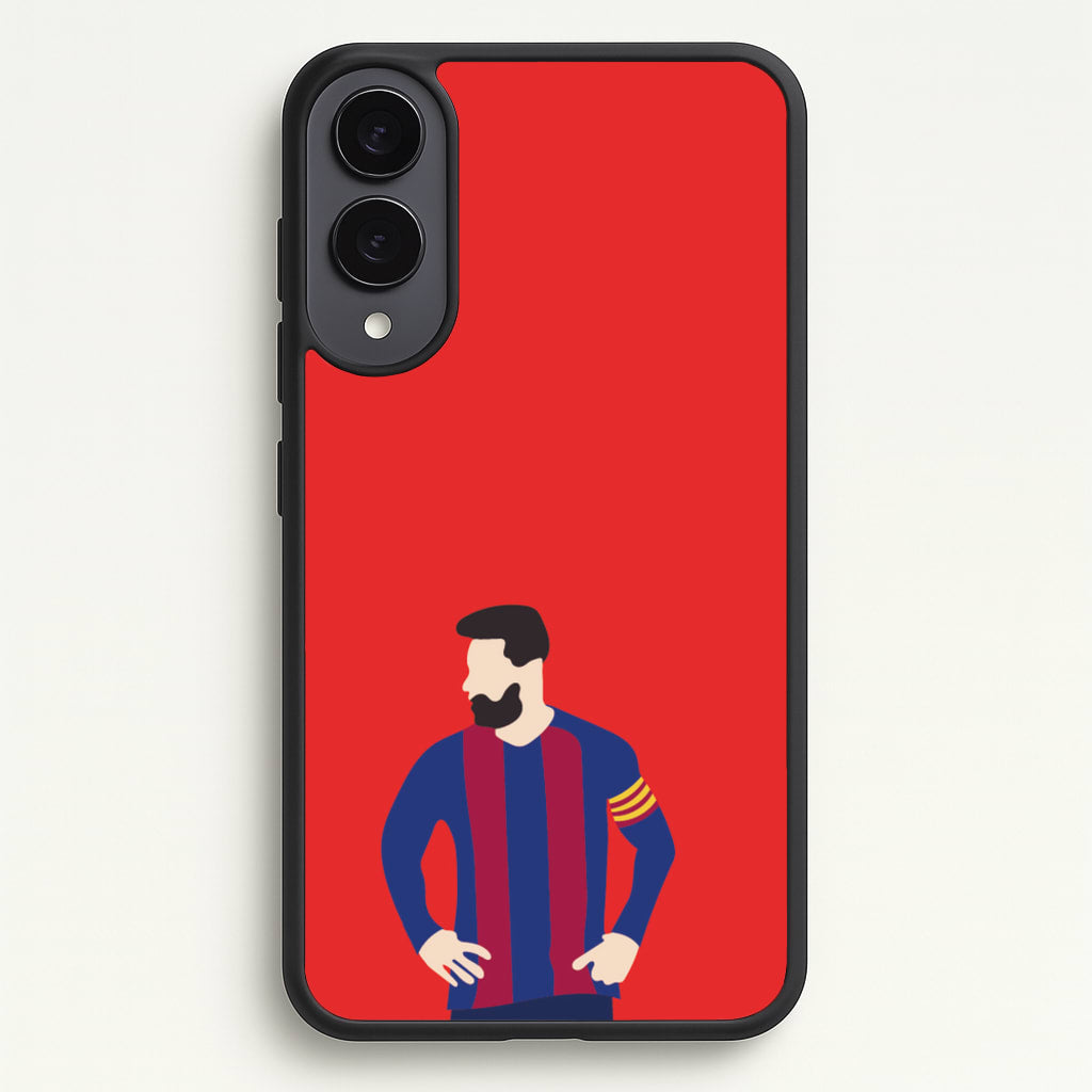 Messi Barca - Messi Phone Case for Galaxy S25 Edge