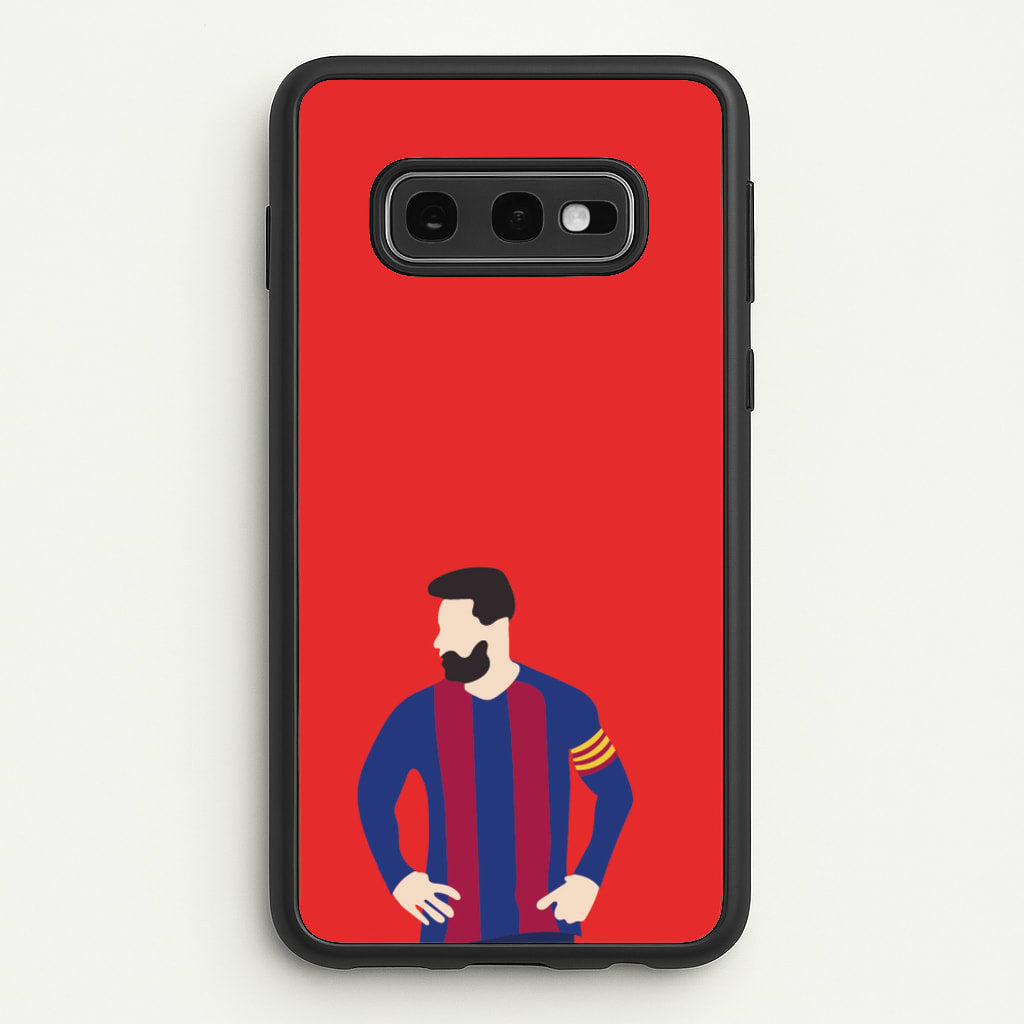 Messi Barca - Messi Phone Case for Galaxy S10e