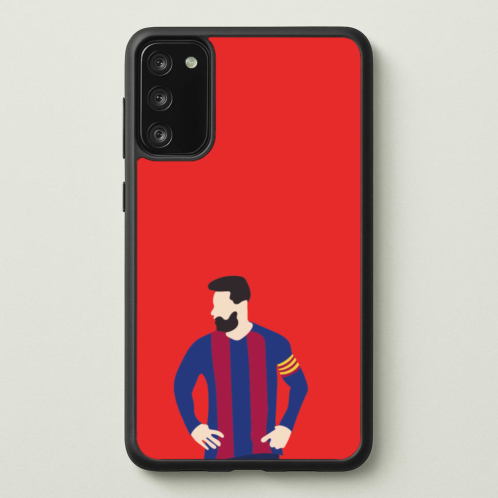 Messi Barca - Messi Phone Case for Galaxy S20