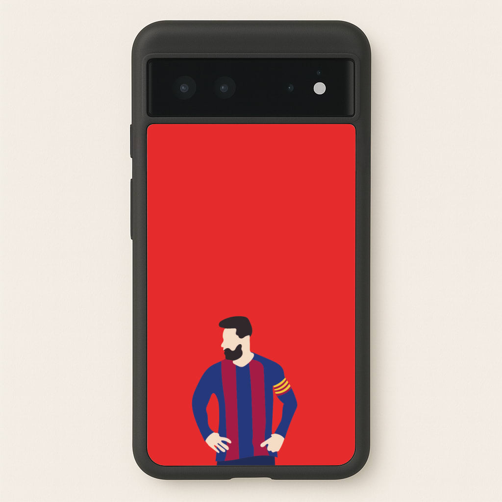 Messi Barca - Messi Phone Case for Google Pixel 6