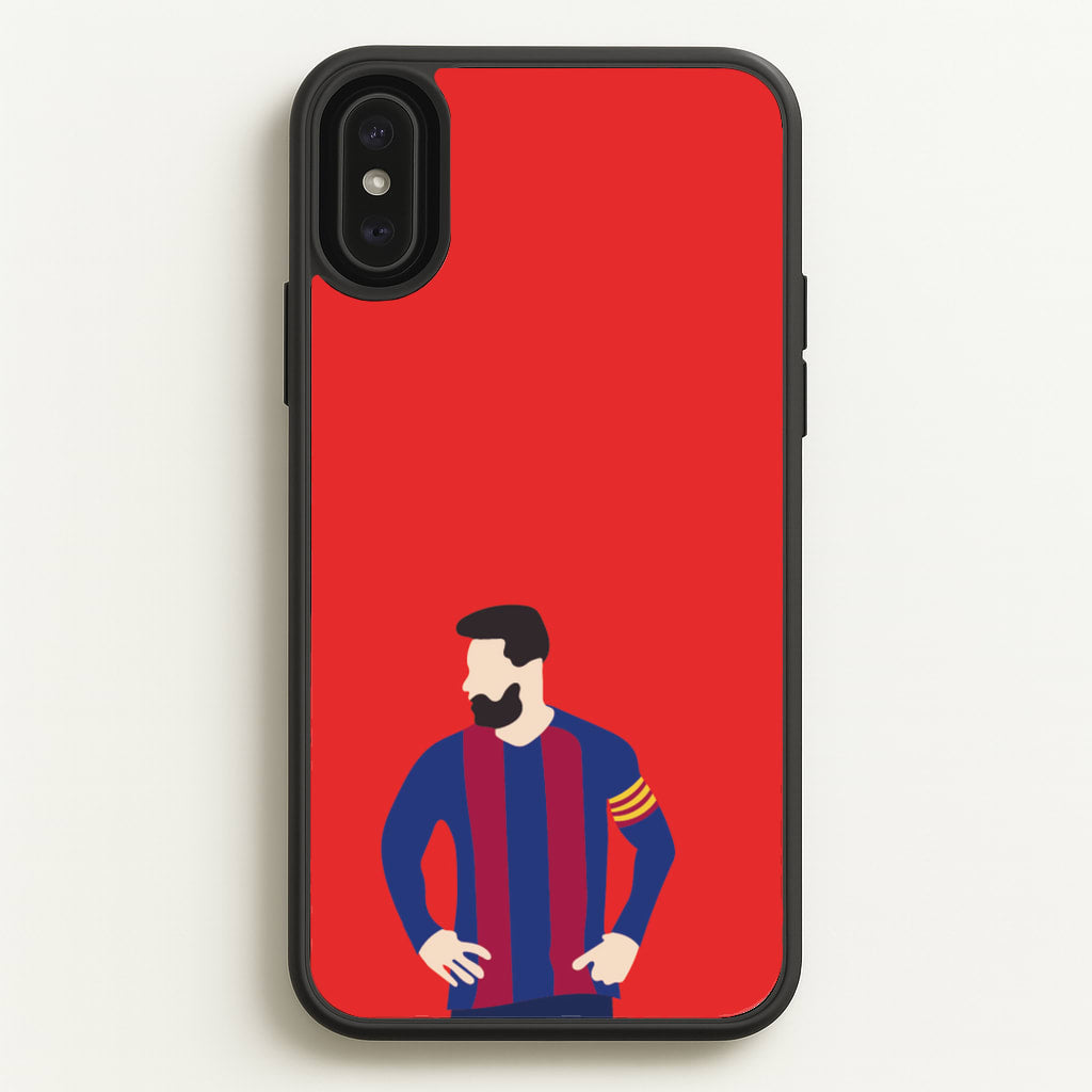 Messi Barca - Messi Phone Case for iPhone XS Max